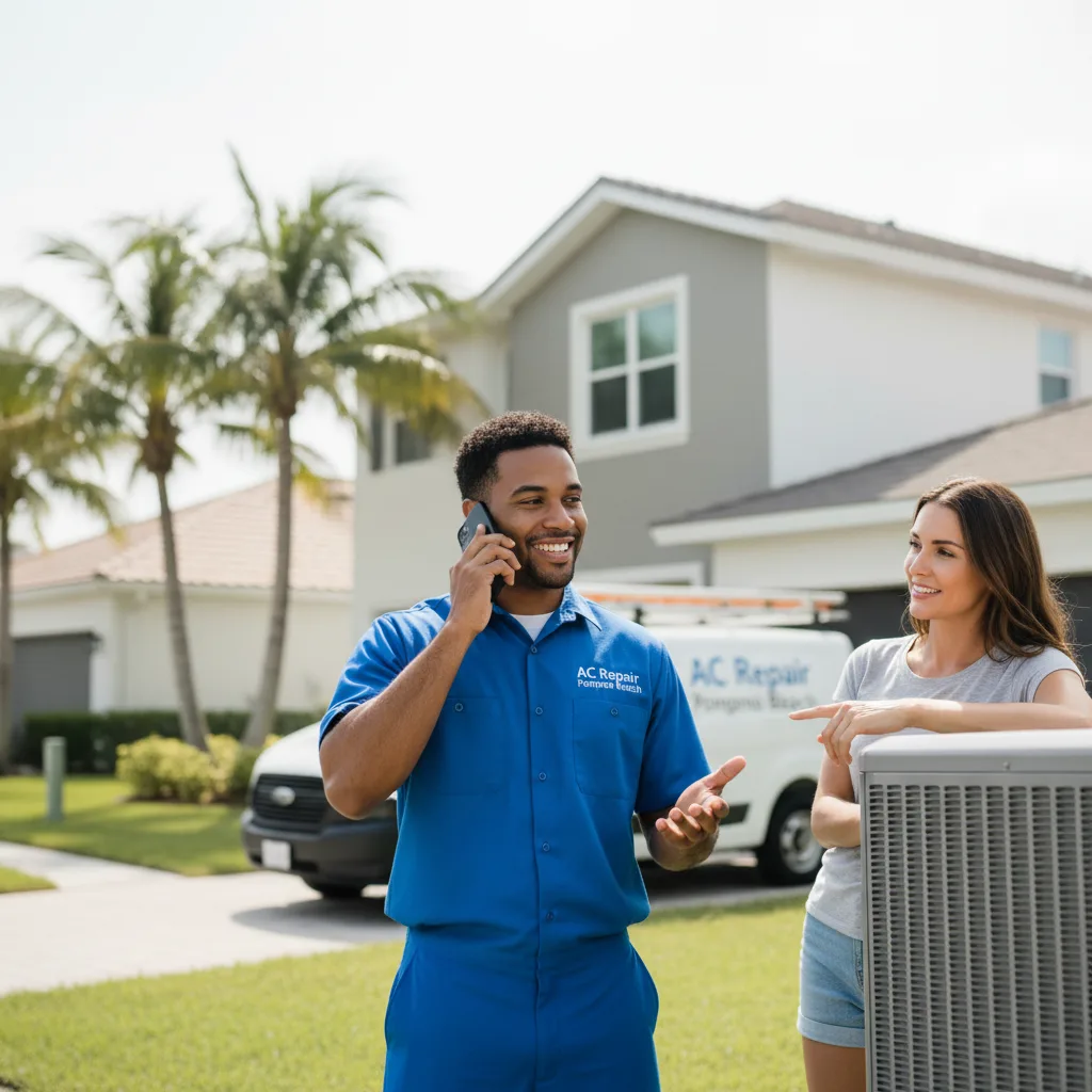 AC Repair Pompano Beach customer support in Wellesley Hills